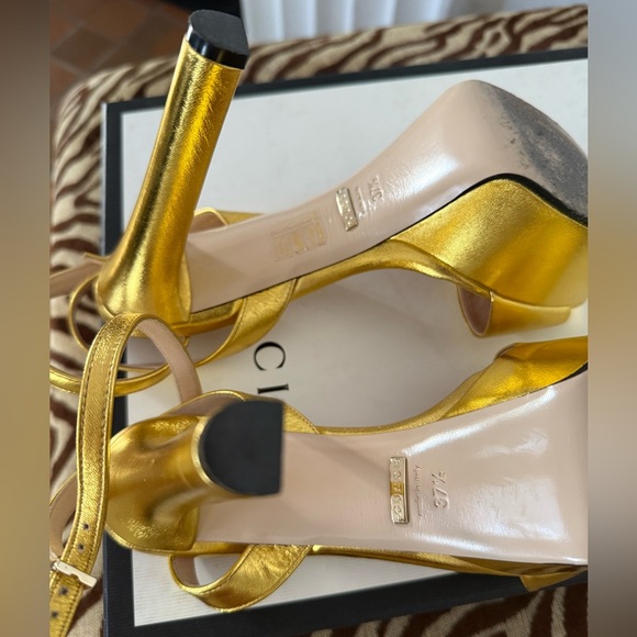 Gucci Horsebit Sandal 37.5 - Picture 6 of 7